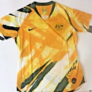 Nike 2019 Australia Stadium Home Women's Soccer Jersey AJ4388-397 Sz XS, M, L